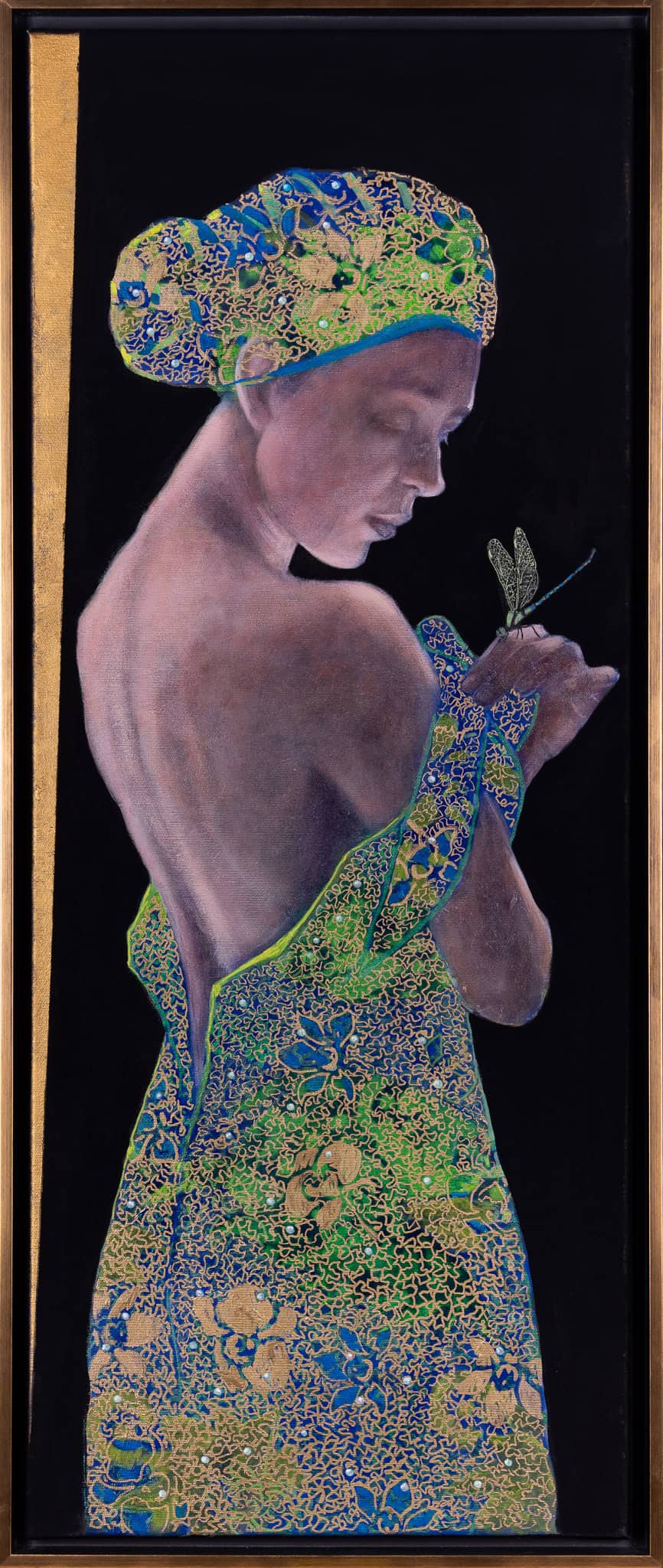 Z cyklu letnie światło Zielona ważka